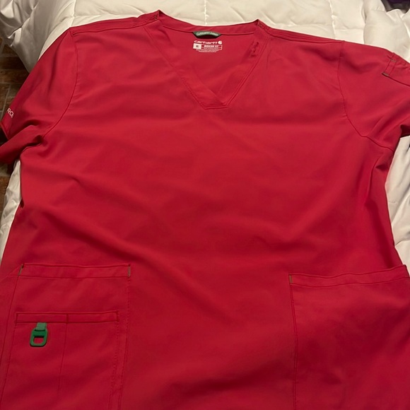 Carhartt Tops - XL carhartt pink scrub top